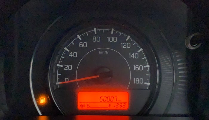 2019 Maruti New Wagon-R VXI 1.2, Petrol, Manual, 50,007 km, Odometer Image