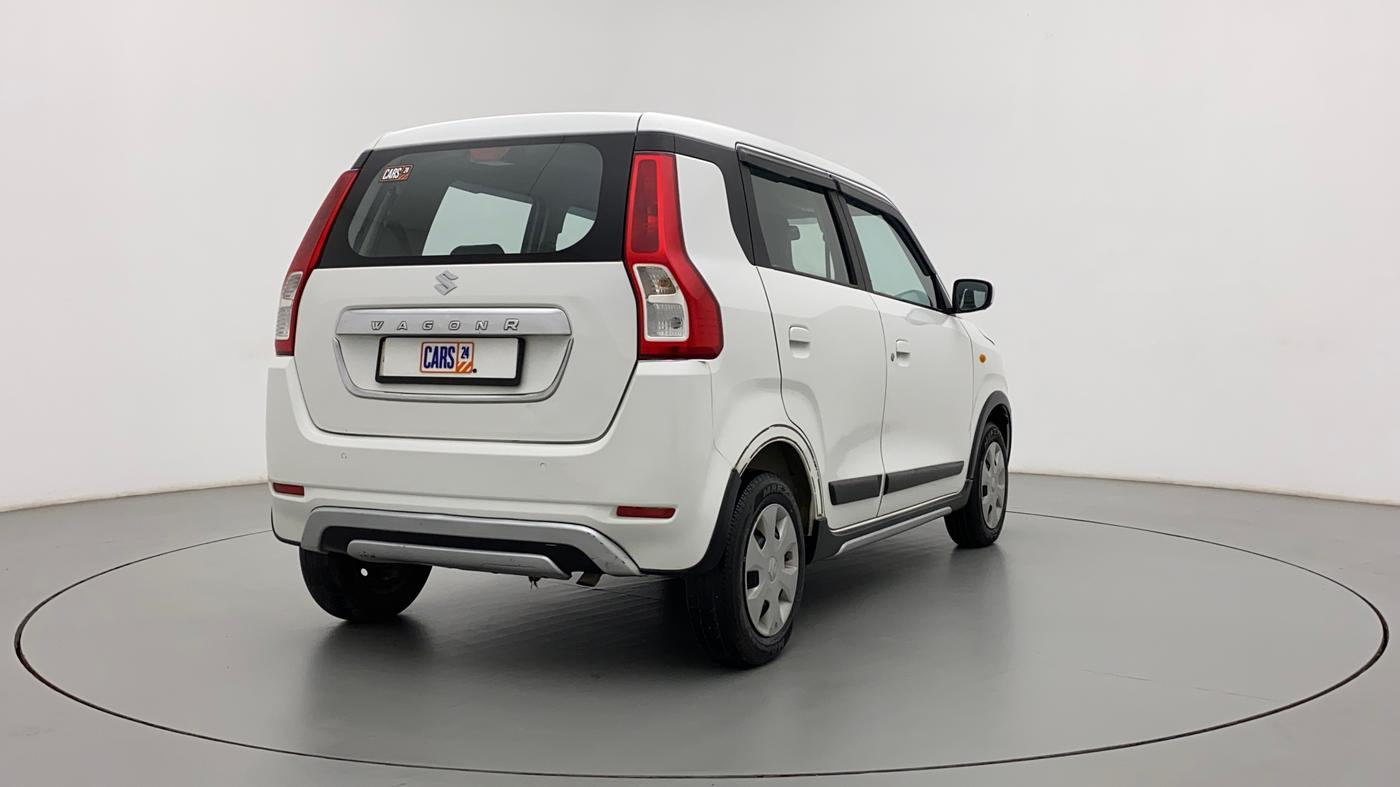 2019 Maruti New Wagon-R VXI 1.2, Petrol, Manual, 50,007 km, Right Back Diagonal