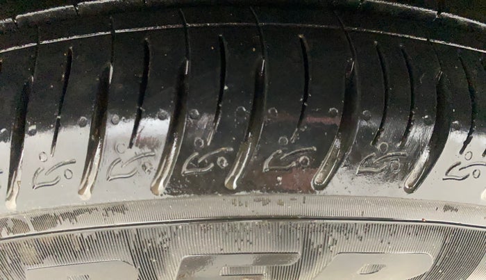 2019 Tata NEXON XZ PLUS PETROL, Petrol, Manual, 56,472 km, Left Front Tyre Tread