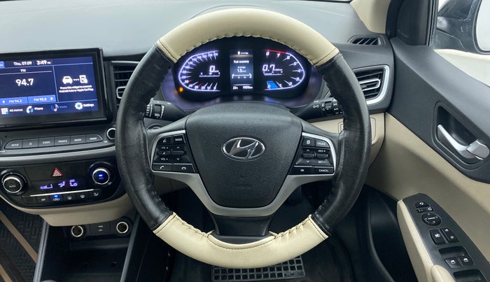 2021 Hyundai Verna SX 1.5 VTVT, Petrol, Manual, 19,214 km, Steering Wheel Close Up