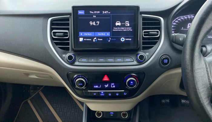 2021 Hyundai Verna SX 1.5 VTVT, Petrol, Manual, 19,214 km, Air Conditioner