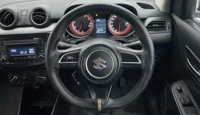 2018 Maruti Swift VXI, Petrol, Manual, 1,20,134 km, Steering Wheel Close Up
