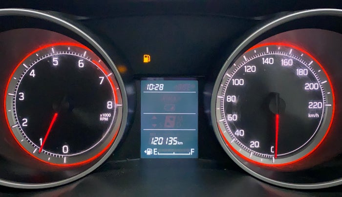 2018 Maruti Swift VXI, Petrol, Manual, 1,20,134 km, Odometer Image