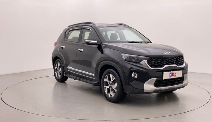 2021 KIA SONET HTX 1.0 IMT, Petrol, Manual, 18,786 km, Right Front Diagonal