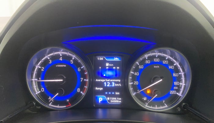 2017 Maruti Baleno ZETA CVT PETROL 1.2, Petrol, Automatic, 34,088 km, Odometer Image