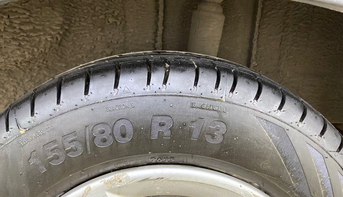 2016 Renault Kwid RXT 0.8, CNG, Manual, 92,592 km, Left Rear Tyre Tread