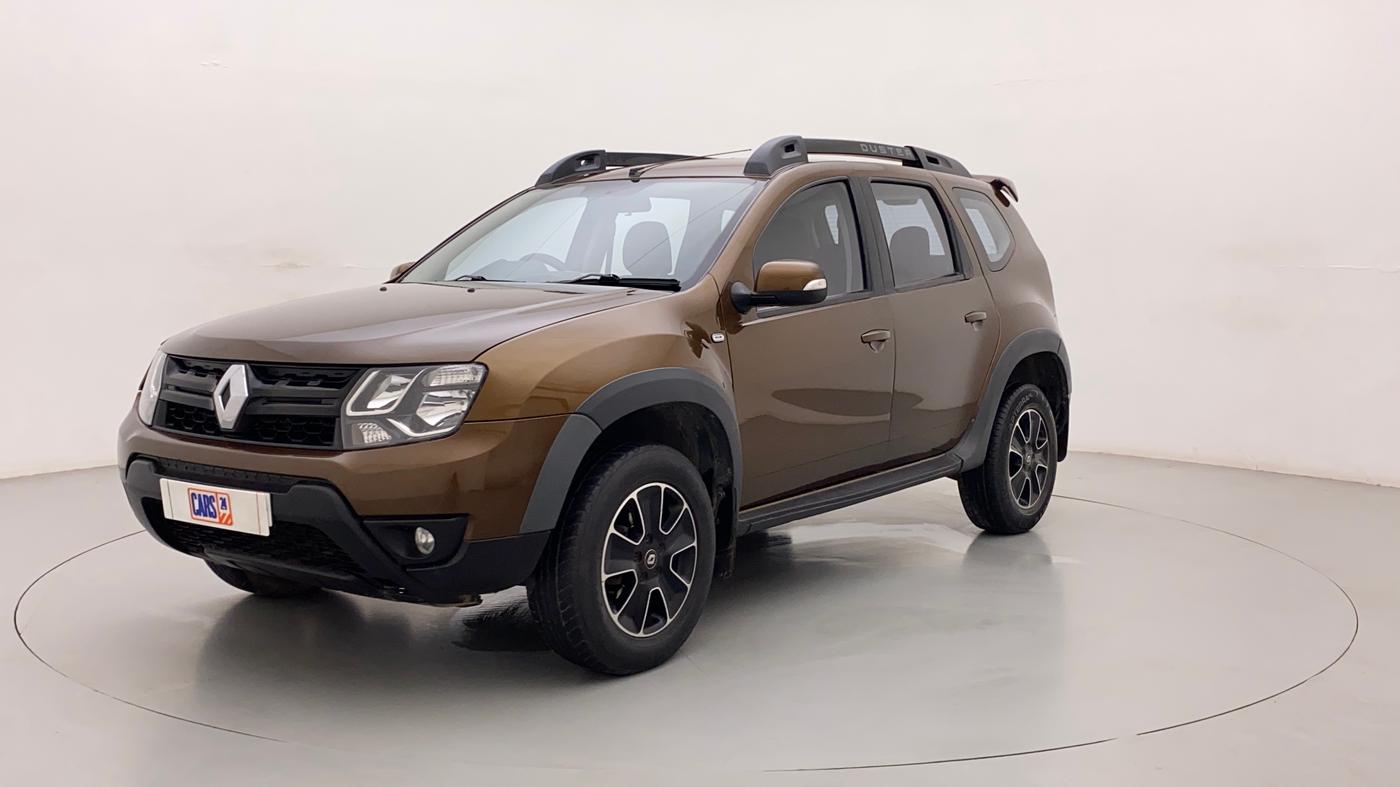 2018 Renault Duster RXS CVT, Petrol, Automatic, 36,228 km, Left Front Diagonal