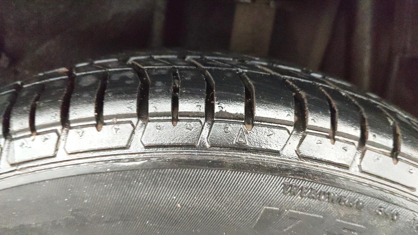 2022 Tata Tiago XT CNG, CNG, Manual, 58,504 km, Left Rear Tyre Tread