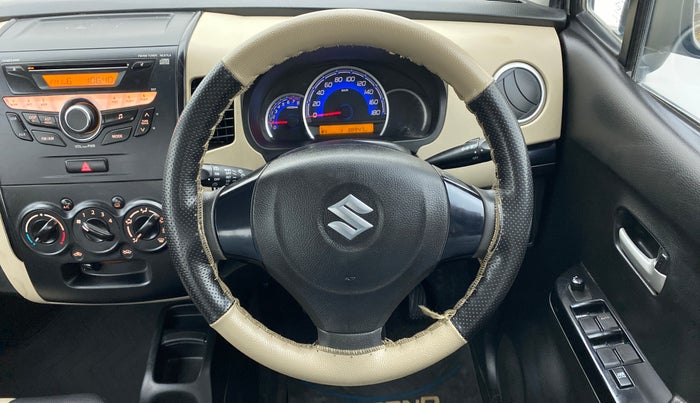 2018 Maruti Wagon R 1.0 VXI, Petrol, Manual, 38,947 km, Steering Wheel Close Up