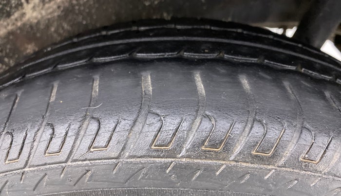 2018 Maruti Wagon R 1.0 VXI, Petrol, Manual, 38,947 km, Left Rear Tyre Tread