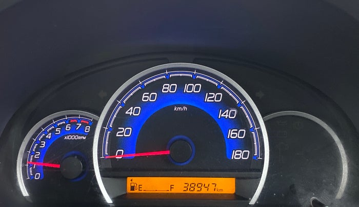 2018 Maruti Wagon R 1.0 VXI, Petrol, Manual, 38,947 km, Odometer Image