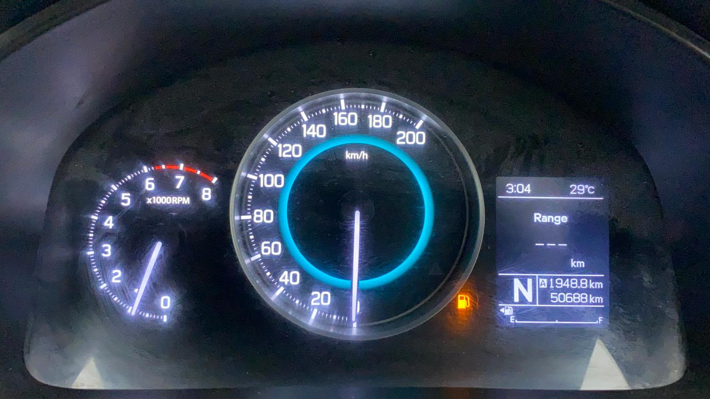2017 Maruti IGNIS DELTA 1.2 AMT, Petrol, Automatic, 50,688 km, Odometer Image