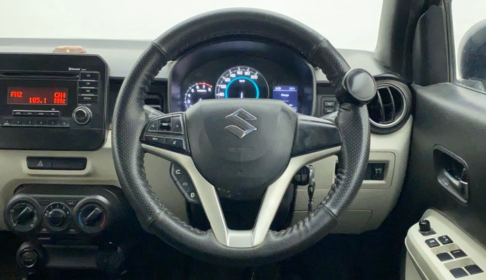 2017 Maruti IGNIS DELTA 1.2 AMT, Petrol, Automatic, 50,688 km, Steering Wheel Close Up