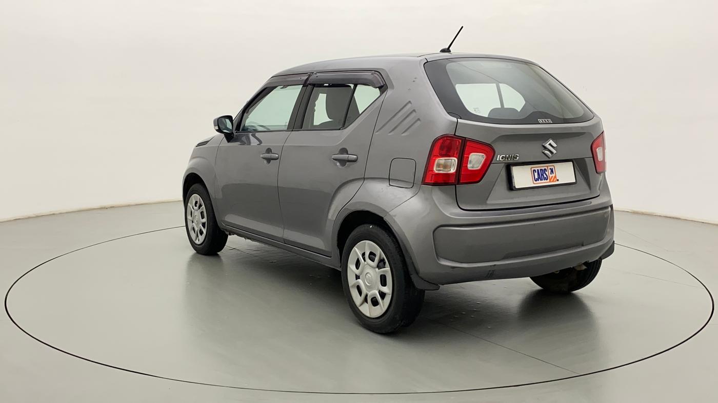 2017 Maruti IGNIS DELTA 1.2 AMT, Petrol, Automatic, 50,688 km, Left Back Diagonal