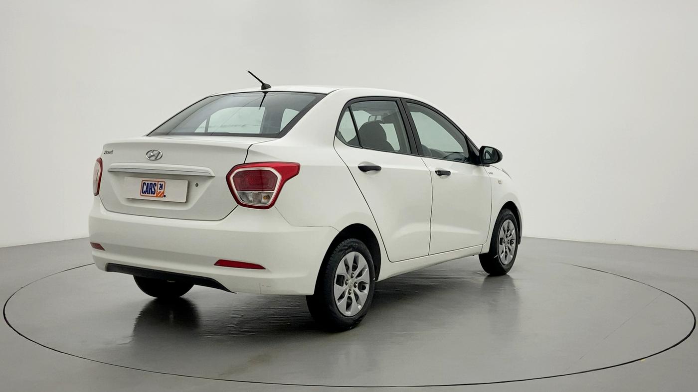 2014 Hyundai Xcent BASE 1.2, Petrol, Manual, 1,03,061 km, Right Back Diagonal