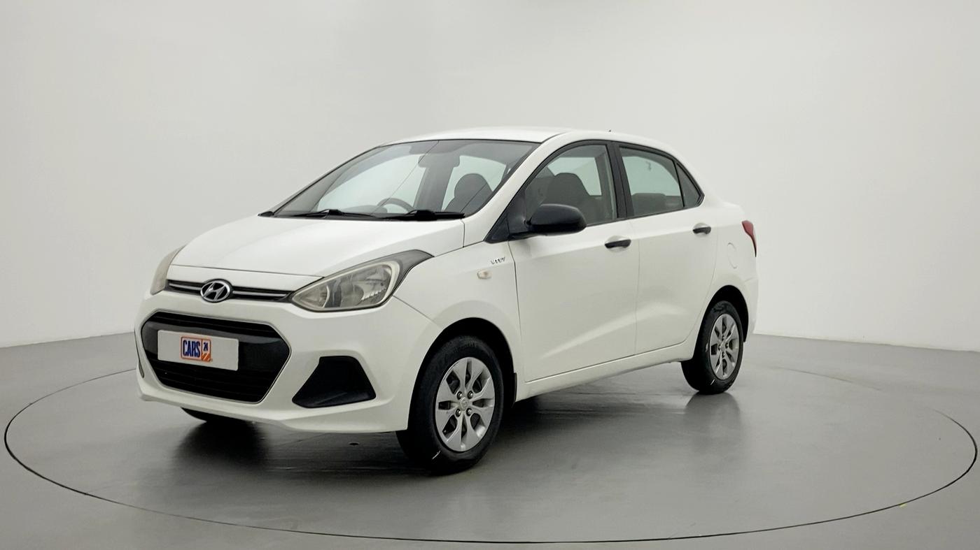 2014 Hyundai Xcent BASE 1.2, Petrol, Manual, 1,03,061 km, Left Front Diagonal