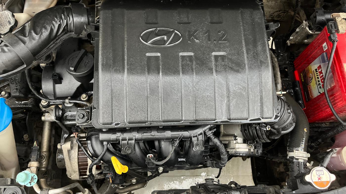 2017 Hyundai Grand i10 SPORTZ 1.2 KAPPA VTVT, Petrol, Manual, 53,329 km, Engine View