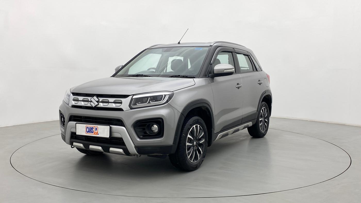 2021 Maruti Vitara Brezza ZXI +, Petrol, Manual, 26,848 km, Left Front Diagonal