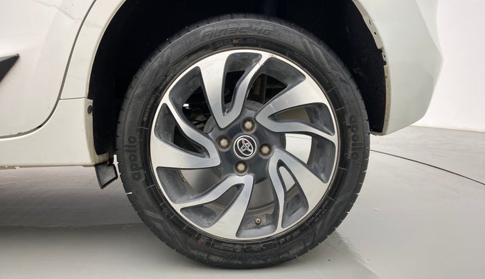 2020 Toyota Glanza G ISG, Petrol, Manual, 80,643 km, Left Rear Wheel