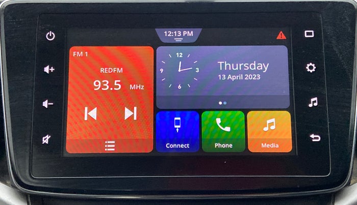 2020 Toyota Glanza G ISG, Petrol, Manual, 80,643 km, Infotainment System