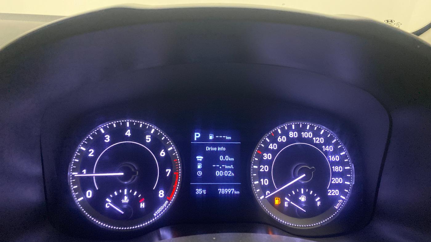 2019 Hyundai VENUE SX PLUS 1.0 TURBO DCT, Petrol, Automatic, 78,948 km, Odometer Image