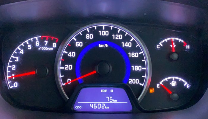 2020 Hyundai Grand i10 MAGNA 1.2 VTVT, Petrol, Manual, 4,677 km, Odometer Image