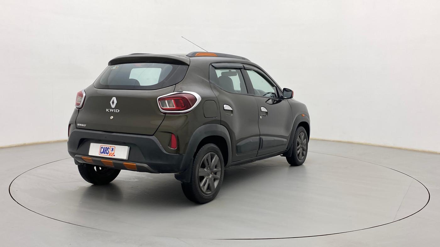 2020 Renault Kwid CLIMBER 1.0 (O), Petrol, Manual, 49,893 km, Right Back Diagonal