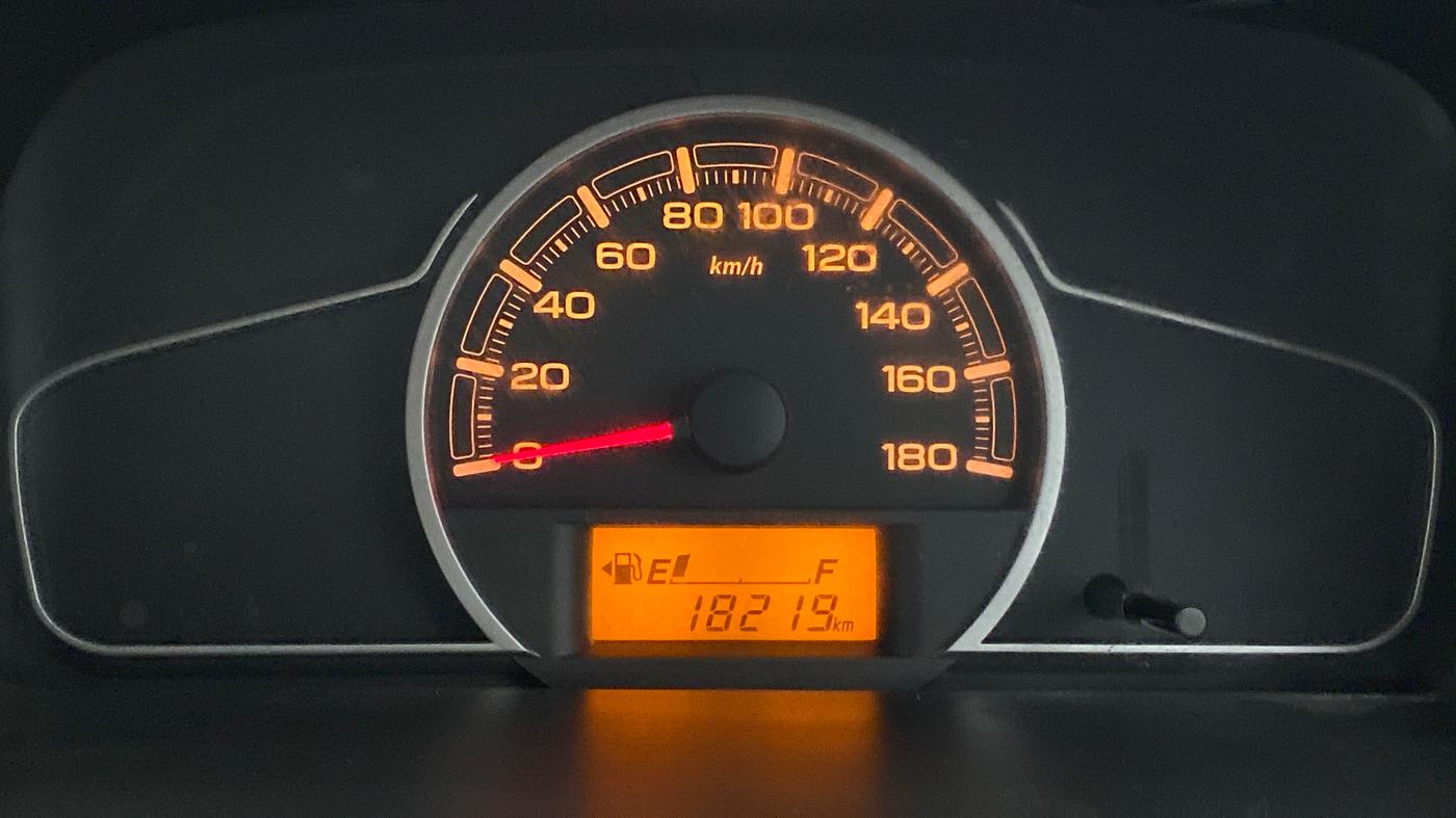 2020 Maruti Alto VXI, Petrol, Manual, 18,344 km, Odometer Image