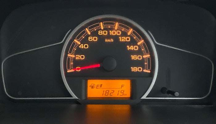 2020 Maruti Alto VXI, Petrol, Manual, 18,344 km, Odometer Image