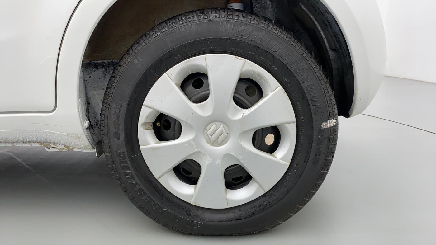 2014 Maruti Ritz VXI Elate Limited Edition, Petrol, Manual, 65,353 km, Left Rear Wheel