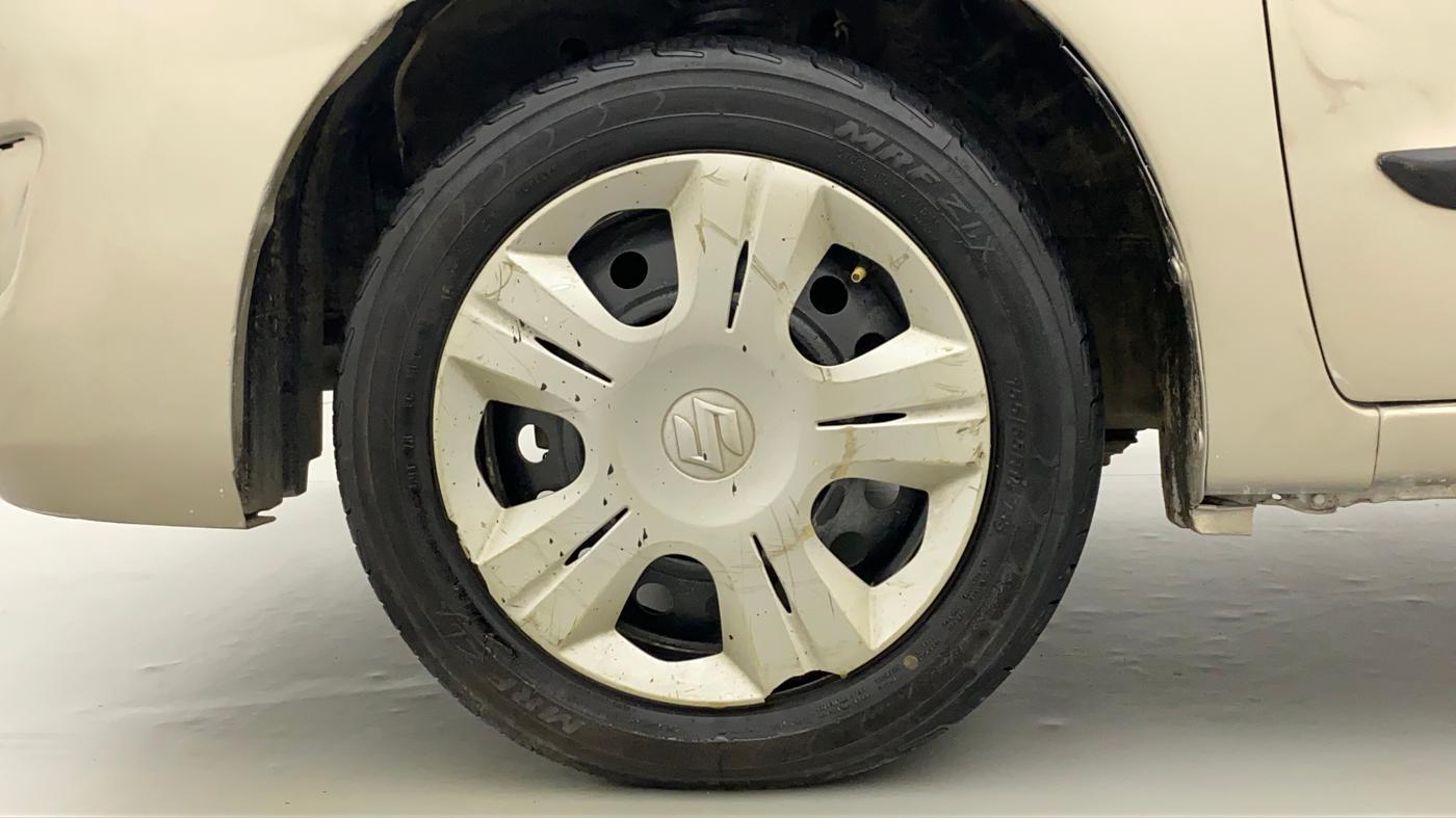 2013 Maruti Wagon R 1.0 VXI, Petrol, Manual, 33,996 km, Left Front Wheel