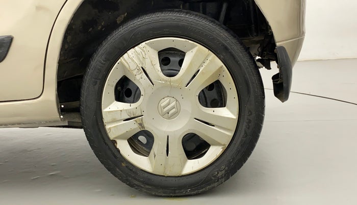 2013 Maruti Wagon R 1.0 VXI, Petrol, Manual, 33,996 km, Left Rear Wheel