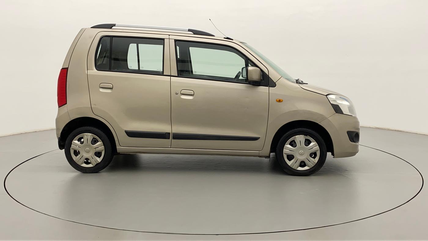 2013 Maruti Wagon R 1.0 VXI, Petrol, Manual, 33,996 km, Right Side View