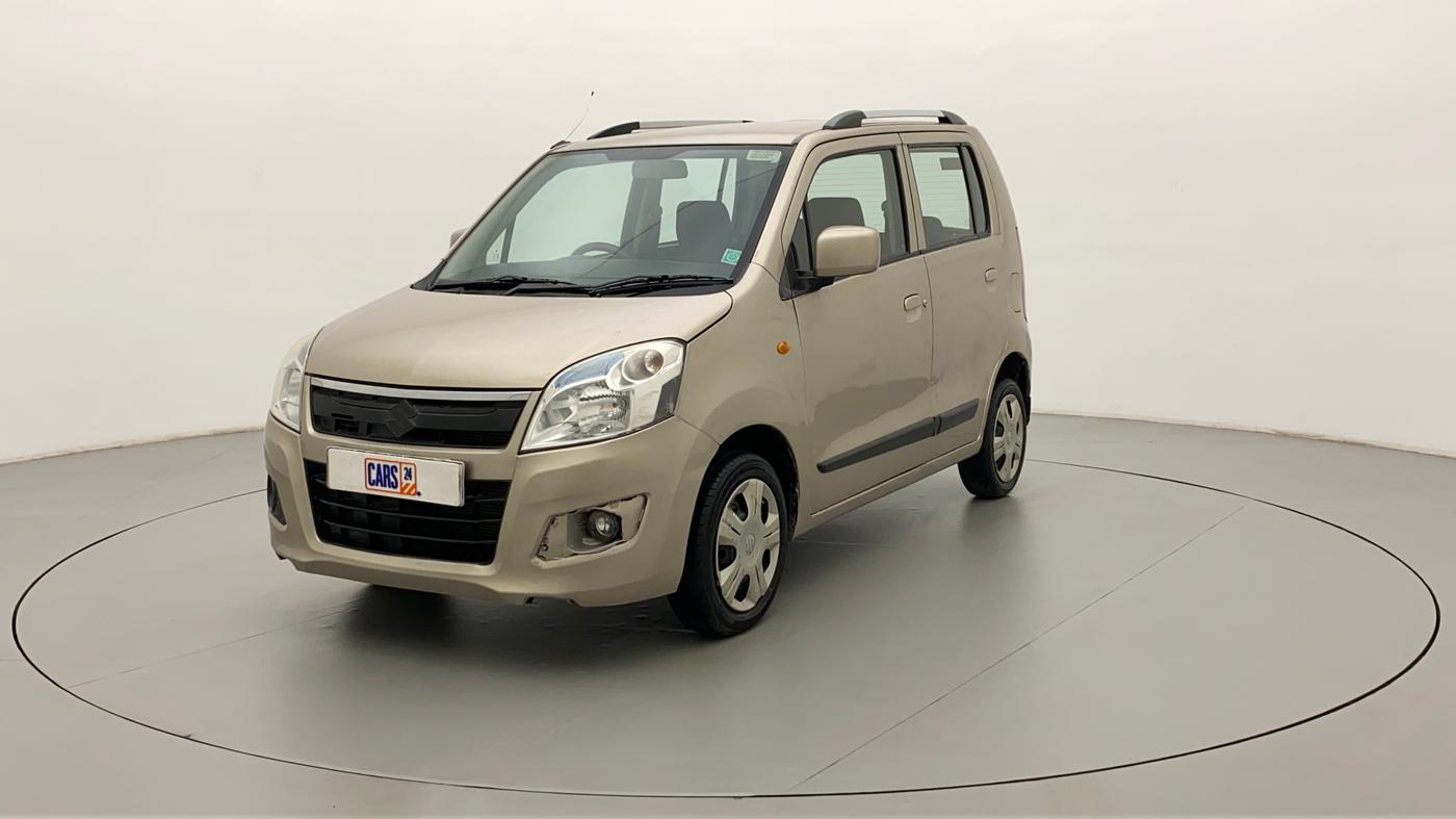 2013 Maruti Wagon R 1.0 VXI, Petrol, Manual, 33,996 km, Left Front Diagonal