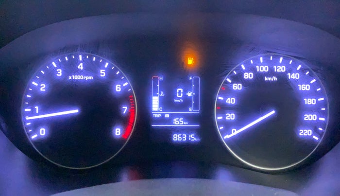 2016 Hyundai Elite i20 SPORTZ 1.2, Petrol, Manual, 86,372 km, Odometer Image