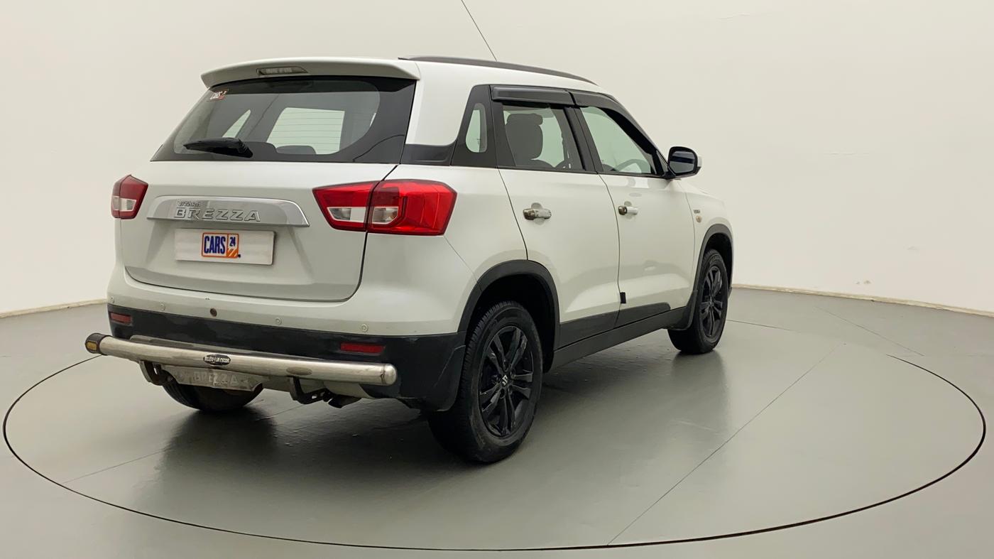 2019 Maruti Vitara Brezza ZDI AMT, Diesel, Automatic, 80,977 km, Right Back Diagonal