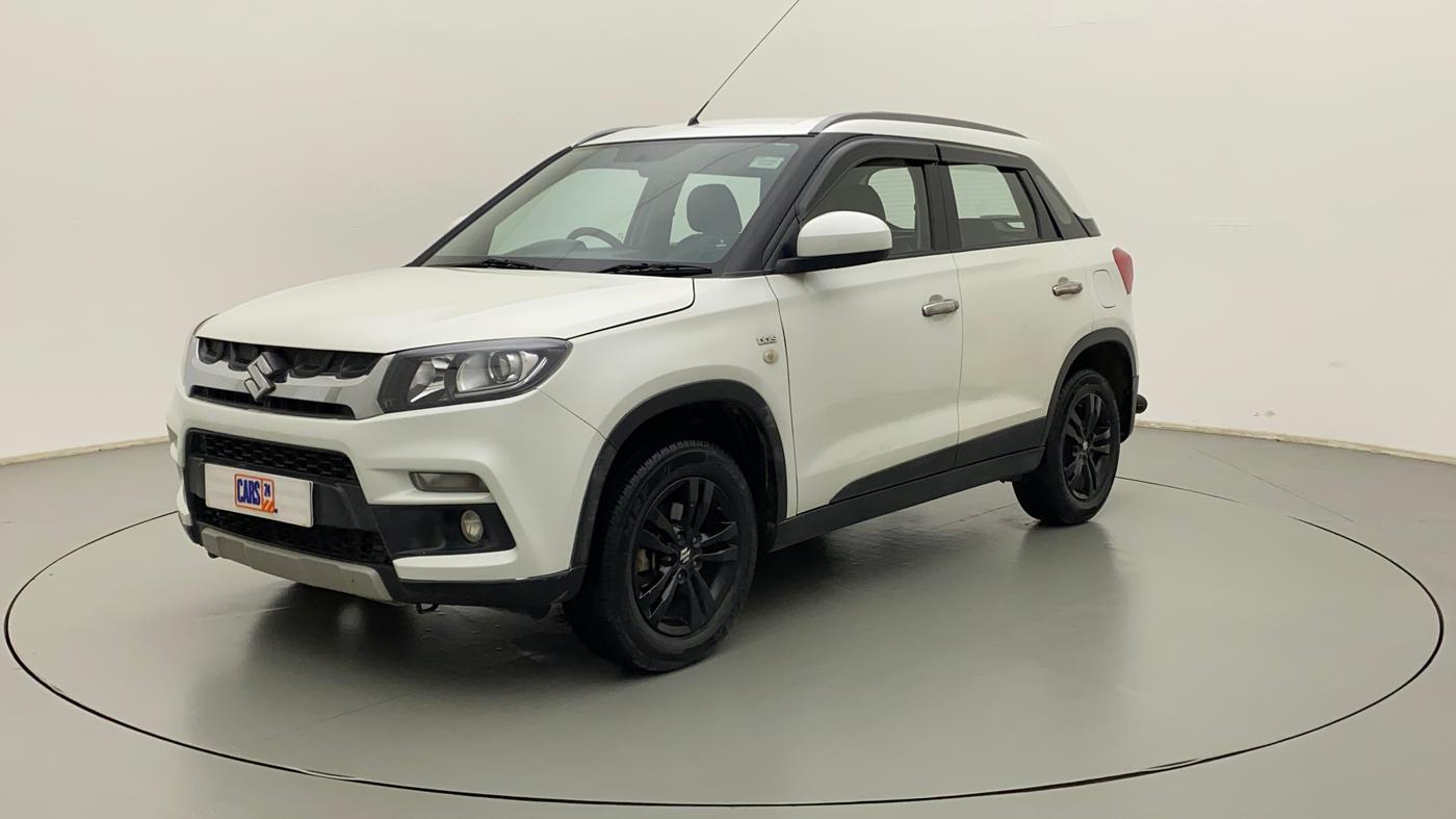 2019 Maruti Vitara Brezza ZDI AMT, Diesel, Automatic, 80,977 km, Left Front Diagonal