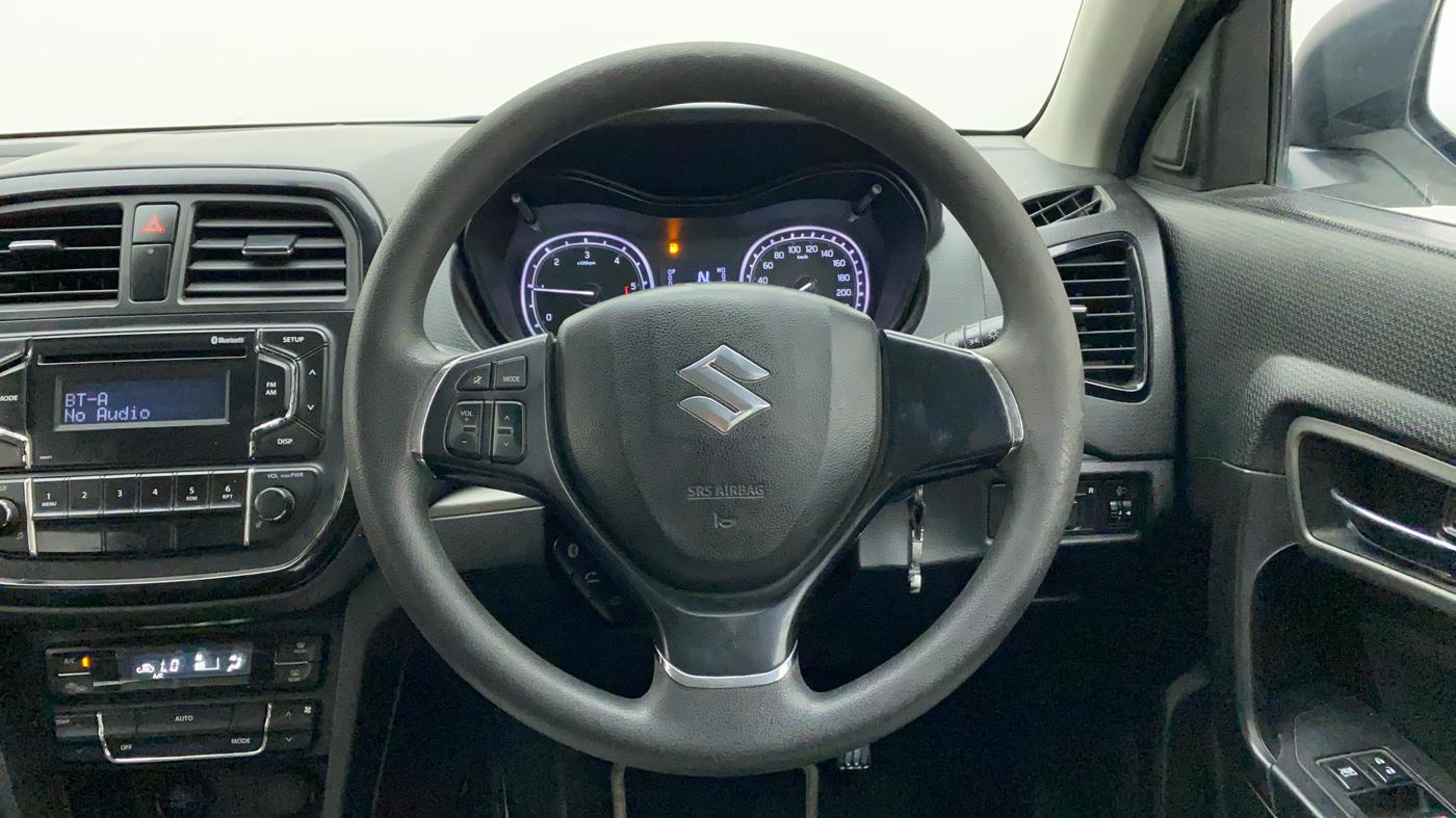 2019 Maruti Vitara Brezza ZDI AMT, Diesel, Automatic, 80,977 km, Steering Wheel Close Up