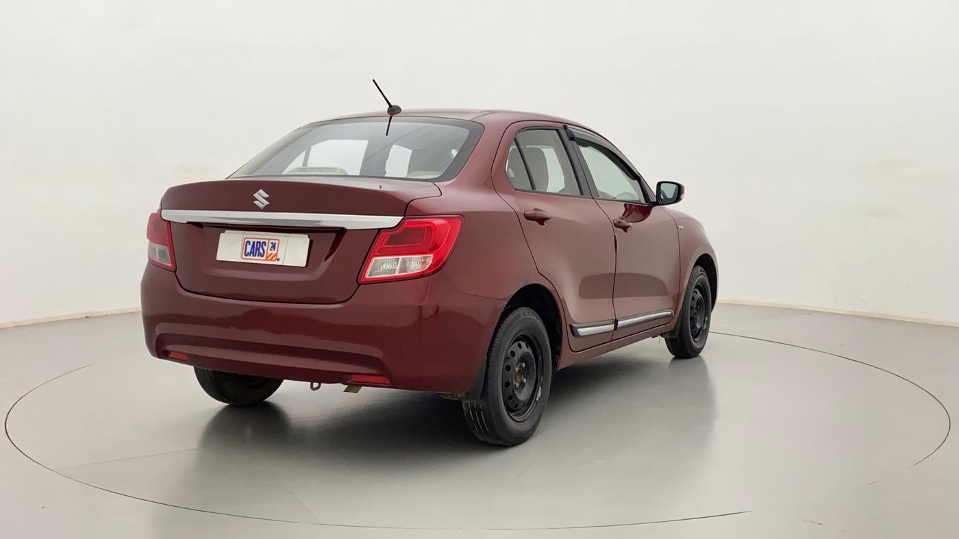 2017 Maruti Dzire VXI, Petrol, Manual, 67,756 km, Right Back Diagonal