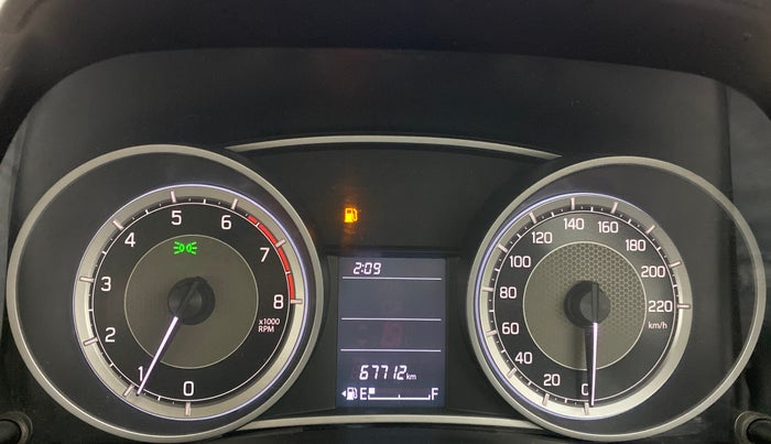 2017 Maruti Dzire VXI, Petrol, Manual, 67,756 km, Odometer Image