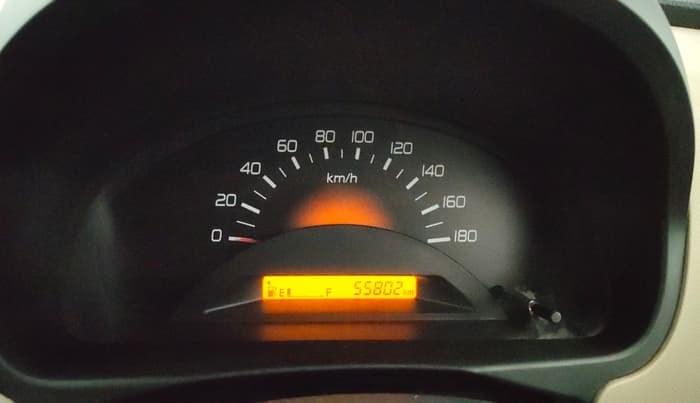 2016 Maruti Wagon R 1.0 LXI CNG, CNG, Manual, 55,792 km, Odometer Image