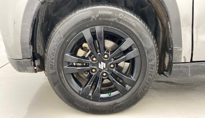 2019 Maruti Vitara Brezza ZDI AMT, Diesel, Automatic, 40,155 km, Left Front Wheel