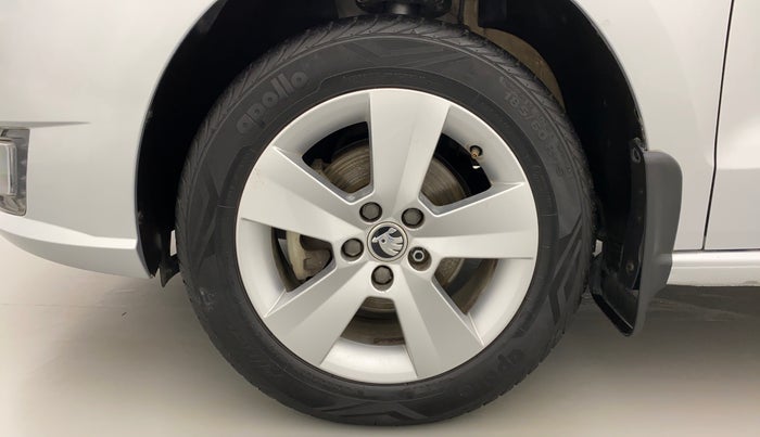 2019 Skoda Rapid AMBITION 1.6 MPFI MT, Petrol, Manual, 17,530 km, Left Front Wheel