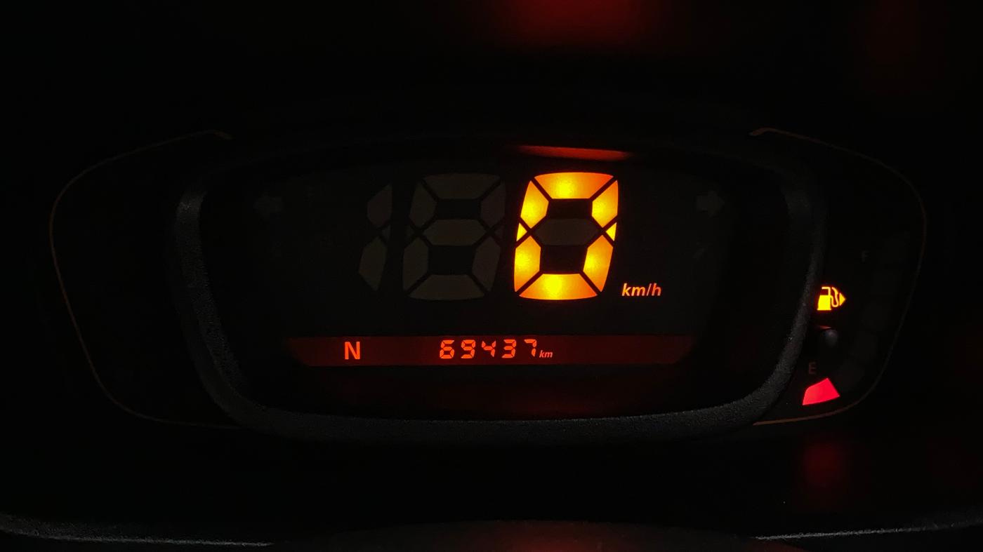 2018 Renault Kwid CLIMBER 1.0 AMT, Petrol, Automatic, 69,995 km, Odometer Image