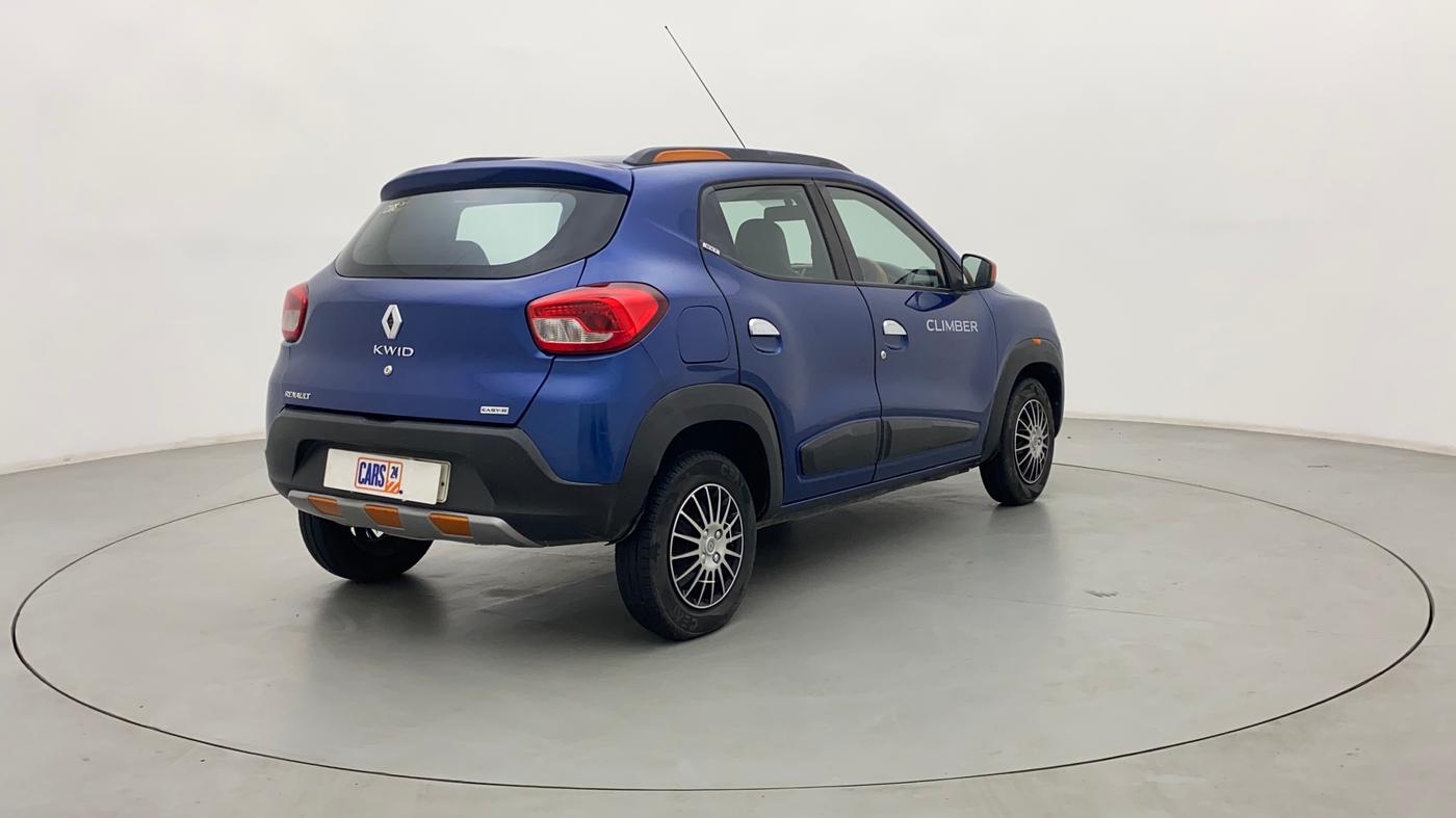 2018 Renault Kwid CLIMBER 1.0 AMT, Petrol, Automatic, 69,995 km, Right Back Diagonal