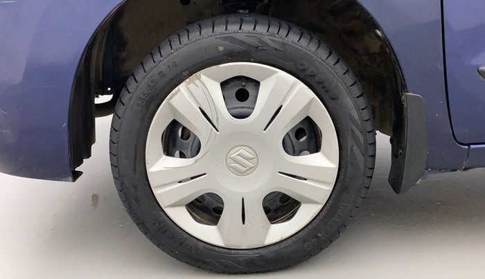 2017 Maruti Wagon R 1.0 VXI AMT, Petrol, Automatic, 51,539 km, Left Front Wheel