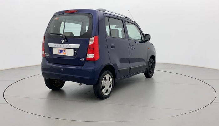 2017 Maruti Wagon R 1.0 VXI AMT, Petrol, Automatic, 51,539 km, Right Back Diagonal