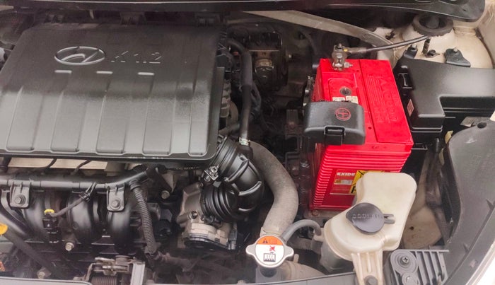 2016 Hyundai Grand i10 ASTA (O) 1.2 KAPPA VTVT, Petrol, Manual, 83,338 km, Engine View - Left