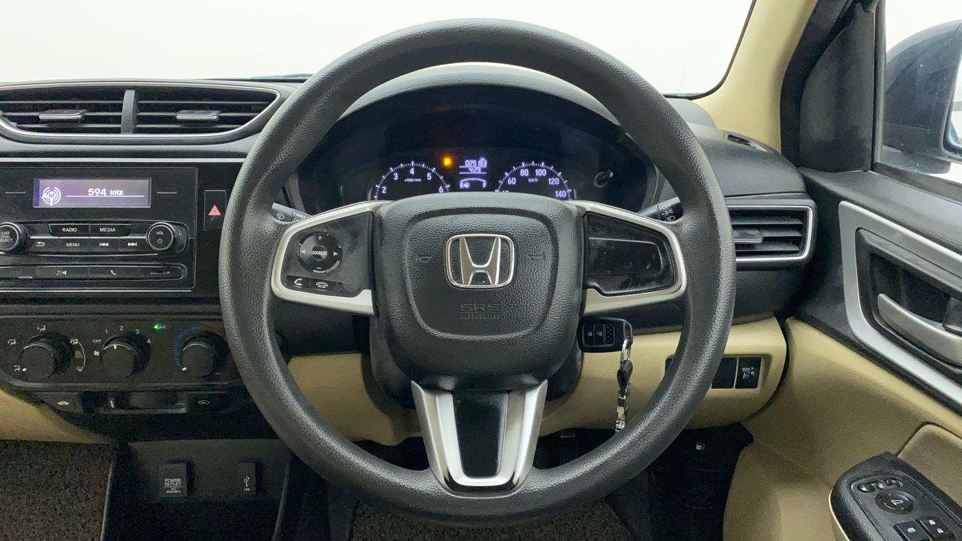 2022 Honda Amaze 1.2L I-VTEC S, Petrol, Manual, 29,183 km, Steering Wheel Close Up