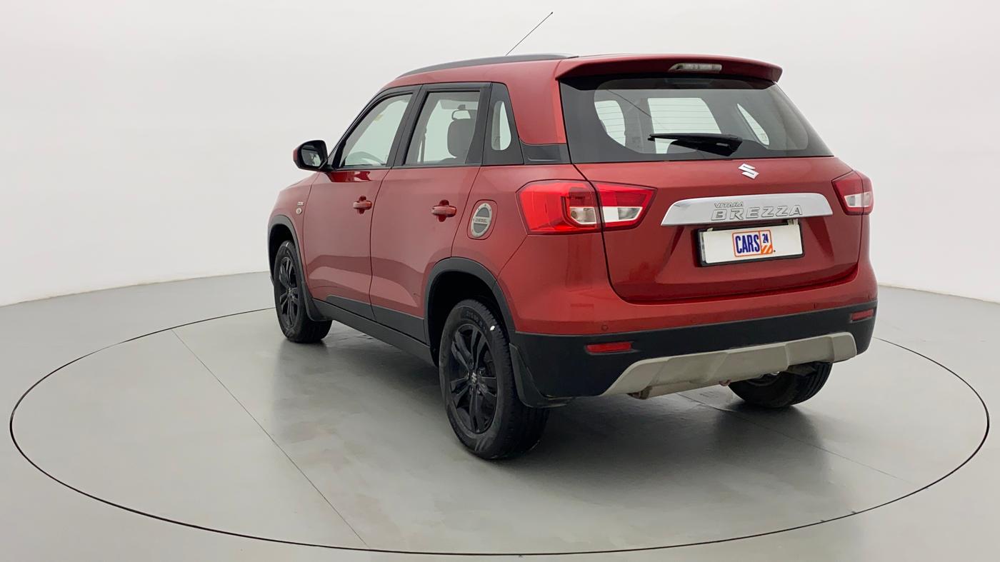 2019 Maruti Vitara Brezza ZDI AMT, Diesel, Automatic, 31,785 km, Left Back Diagonal